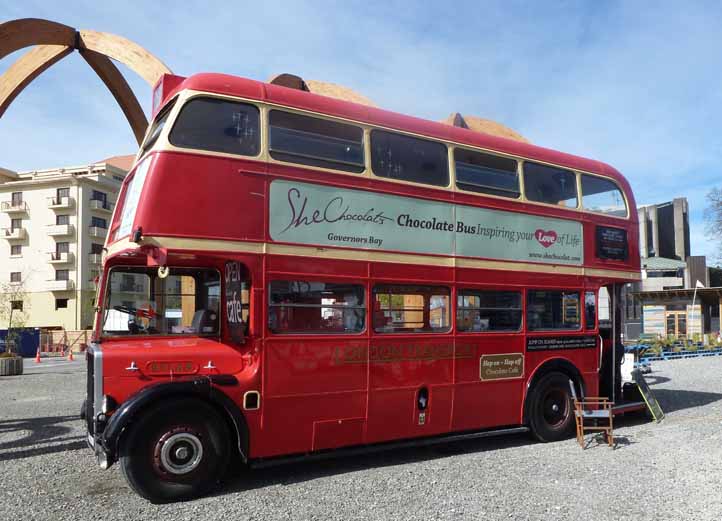 London Transport Leyland Titan 7RT Park Royal Chocolate bus RTL68